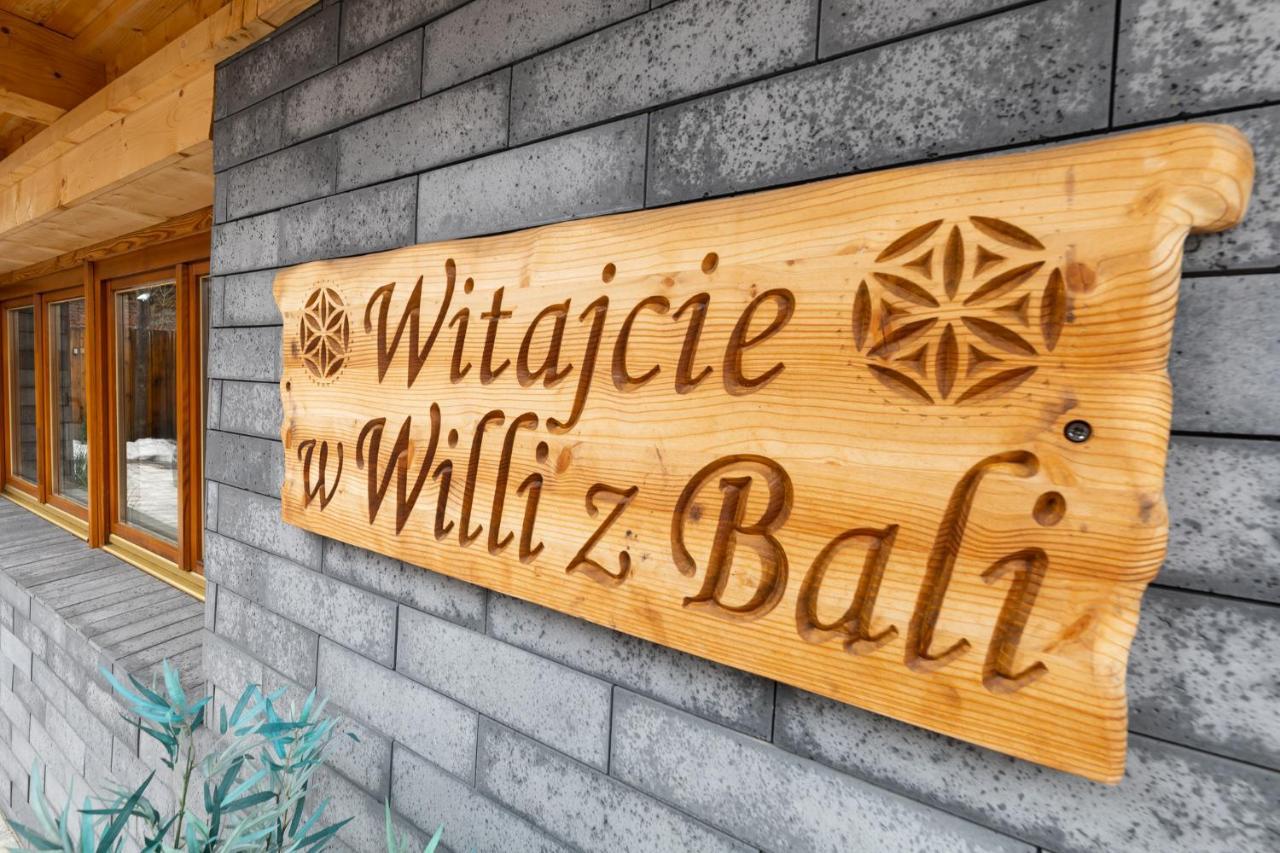 Willa Z Bali Spa - Jacuzzi Sauny Grota Solna-Teznia Поронин Екстериор снимка
