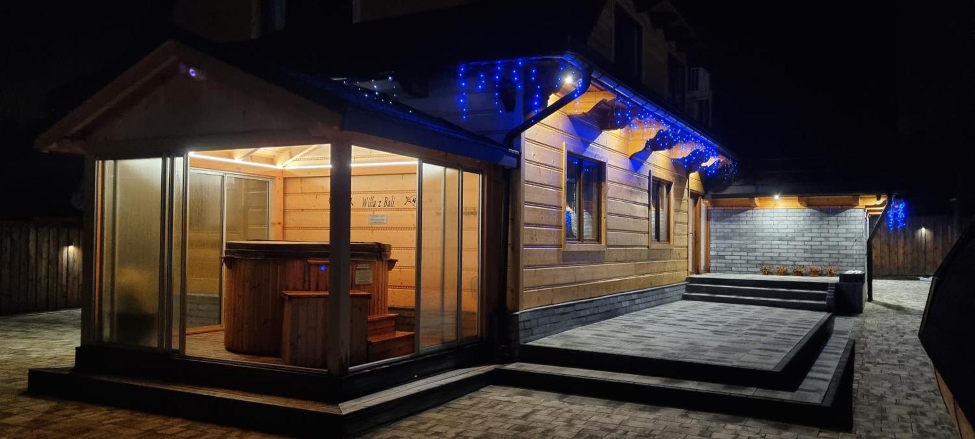 Willa Z Bali Spa - Jacuzzi Sauny Grota Solna-Teznia Поронин Екстериор снимка