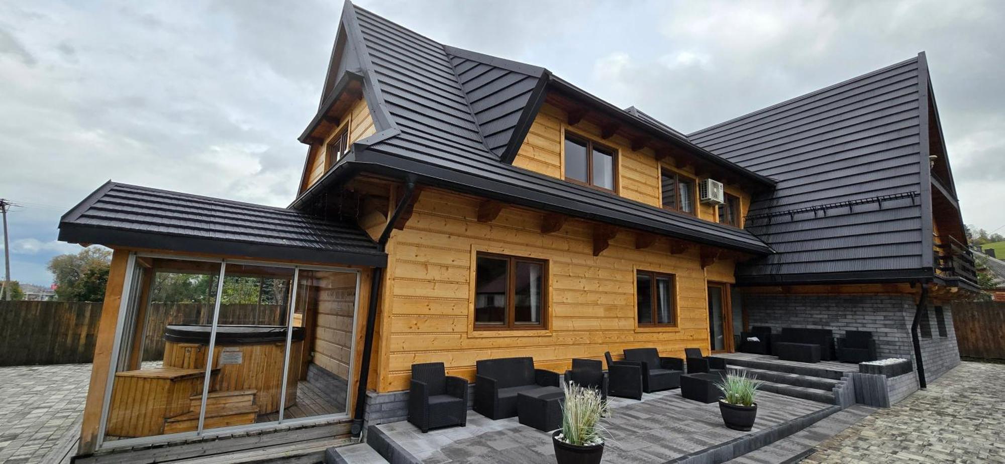 Willa Z Bali Spa - Jacuzzi Sauny Grota Solna-Teznia Поронин Екстериор снимка